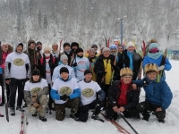 Музейщики состязались в лыжной эстафете